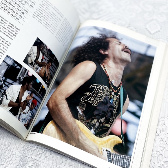 Official Live Aid Book Bob Geldof 1985 Concert Book 80s Artists Queen Santana - Picture 3 of 11